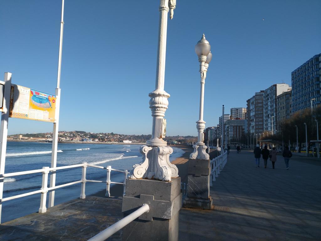 Iradri, Apartamento Playa Gijón Esterno foto