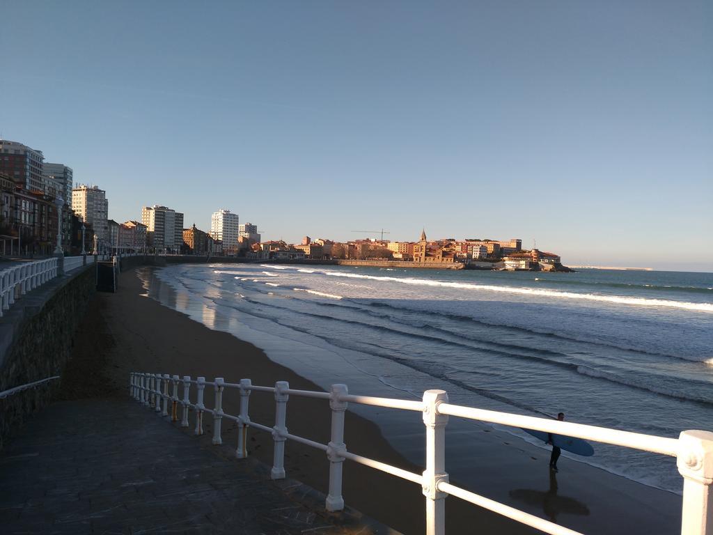 Iradri, Apartamento Playa Gijón Esterno foto